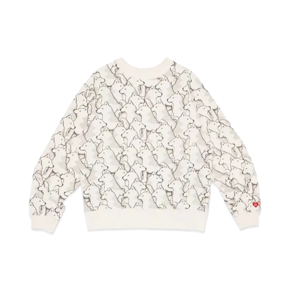 HUMAN MADE x KAWS Made Sweatshirt #1 Seoul Exclusive "White"