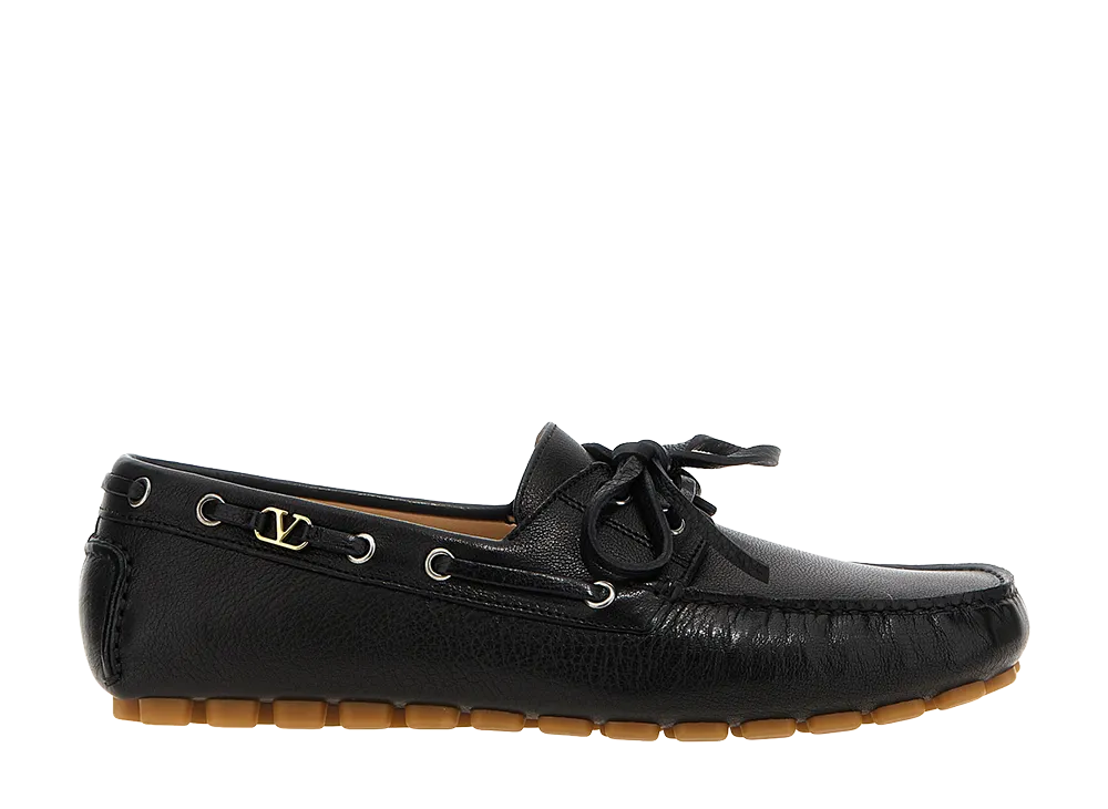 Valentino Garavani driver Fastaway Loafers "Black"
