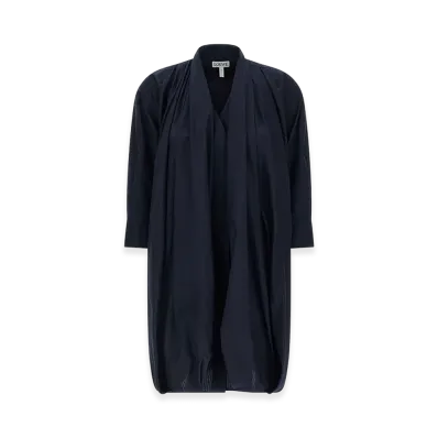 LOEWE Women's Draped Dress "Blue"