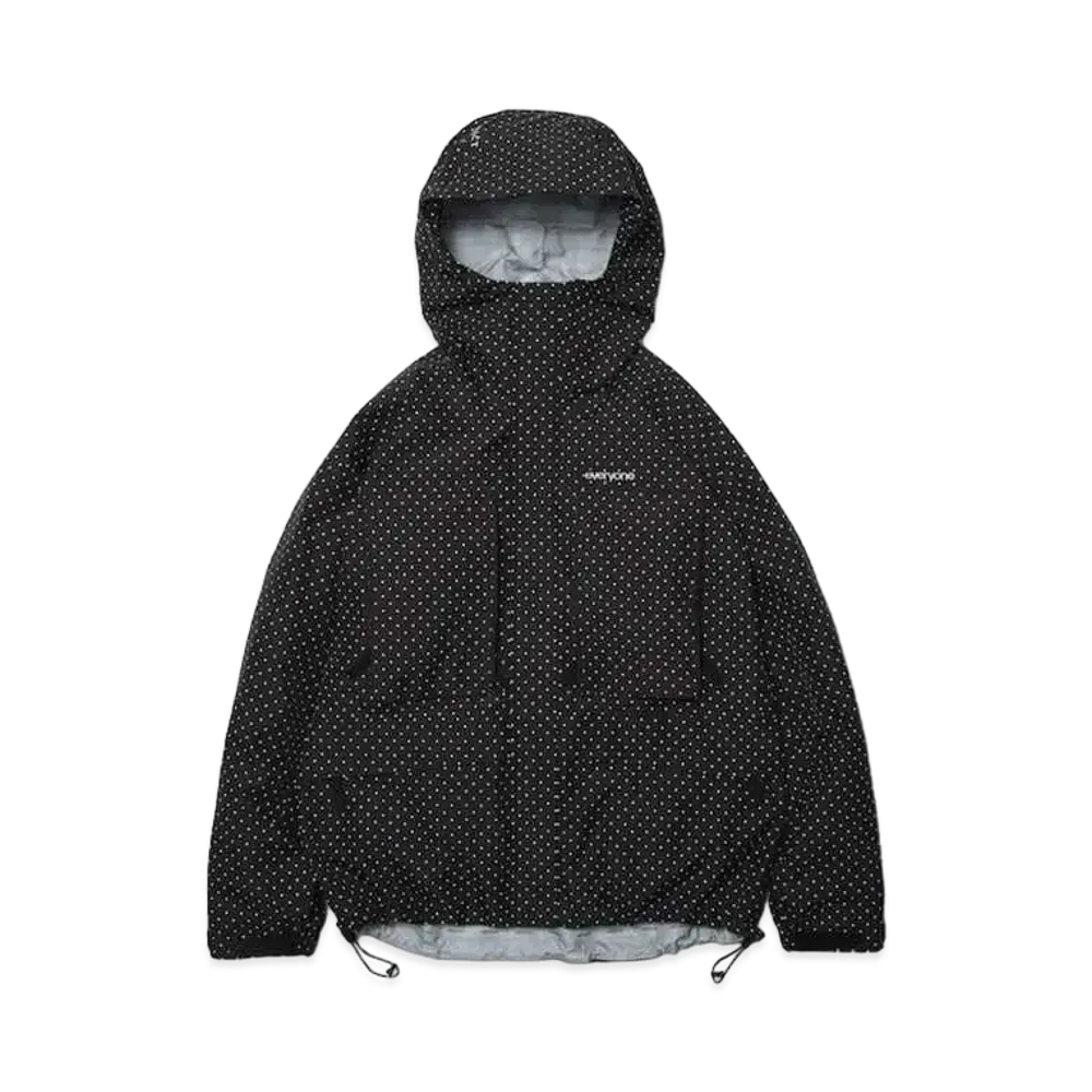 everyone Polka-Dot 3Layer Jacket by AKAD "Black"