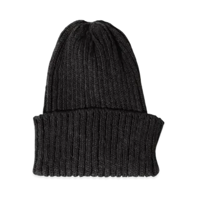 BEAMS Watch Cap Linen "Black"