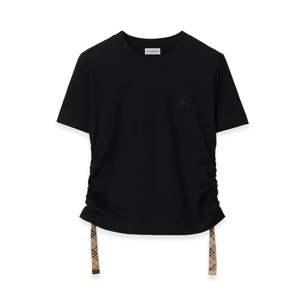 Burberry Women's Festival Cotton Tee "Black"