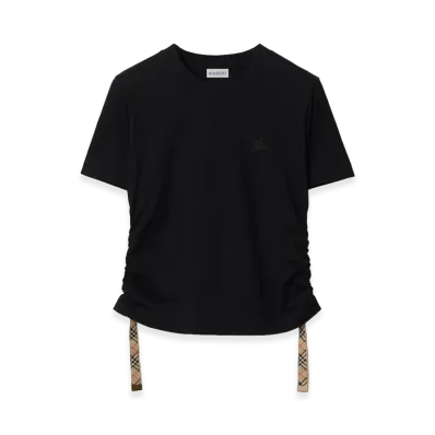 Burberry Women's Festival Cotton Tee "Black"