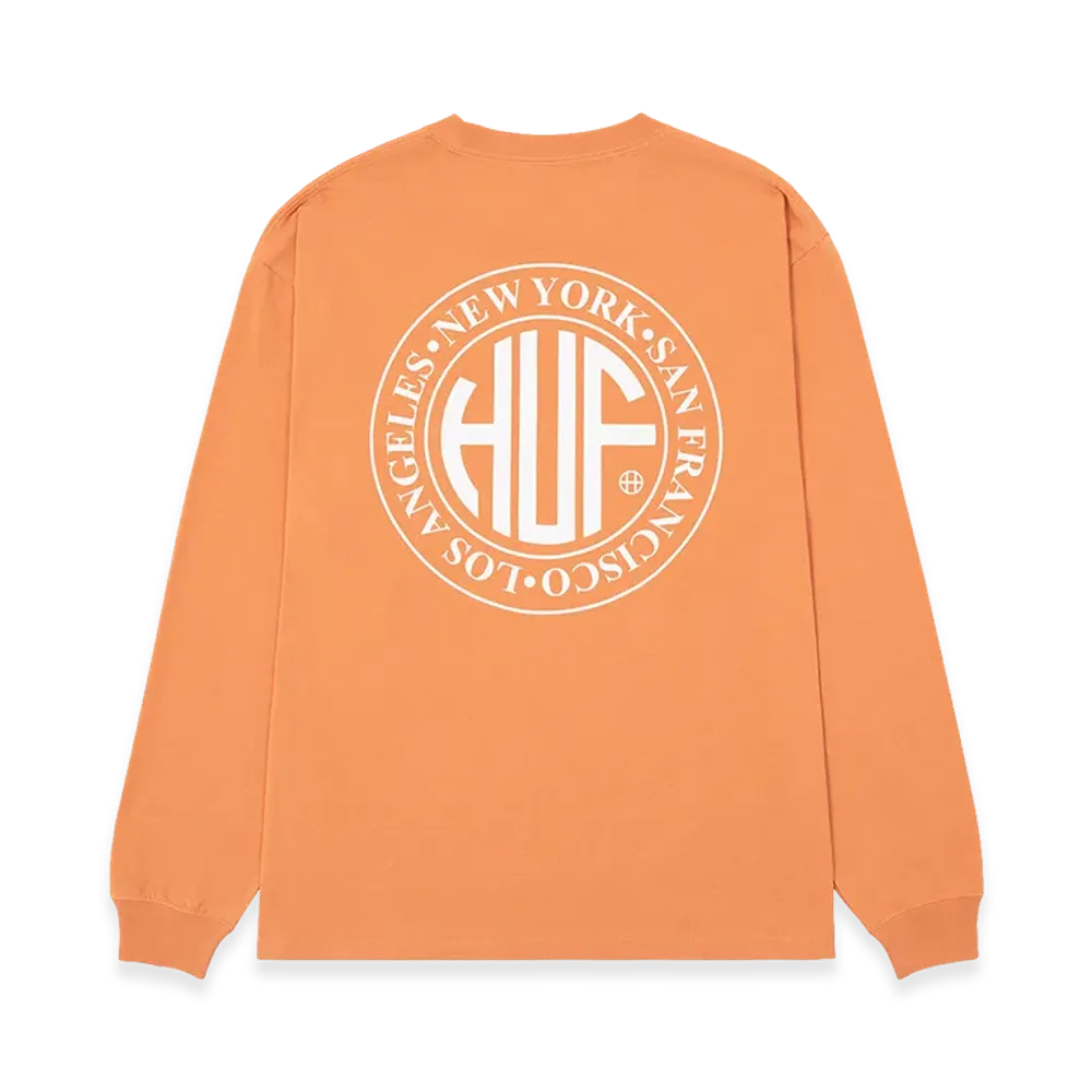 HUF Regional LS Tee "Caramel"