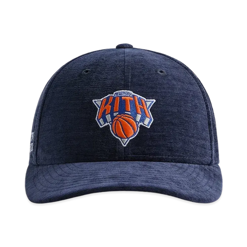 Kith x New Era for the New York Knicks Chenille 59FIFTY Low Profile Fitted Cap "Nocturnal"