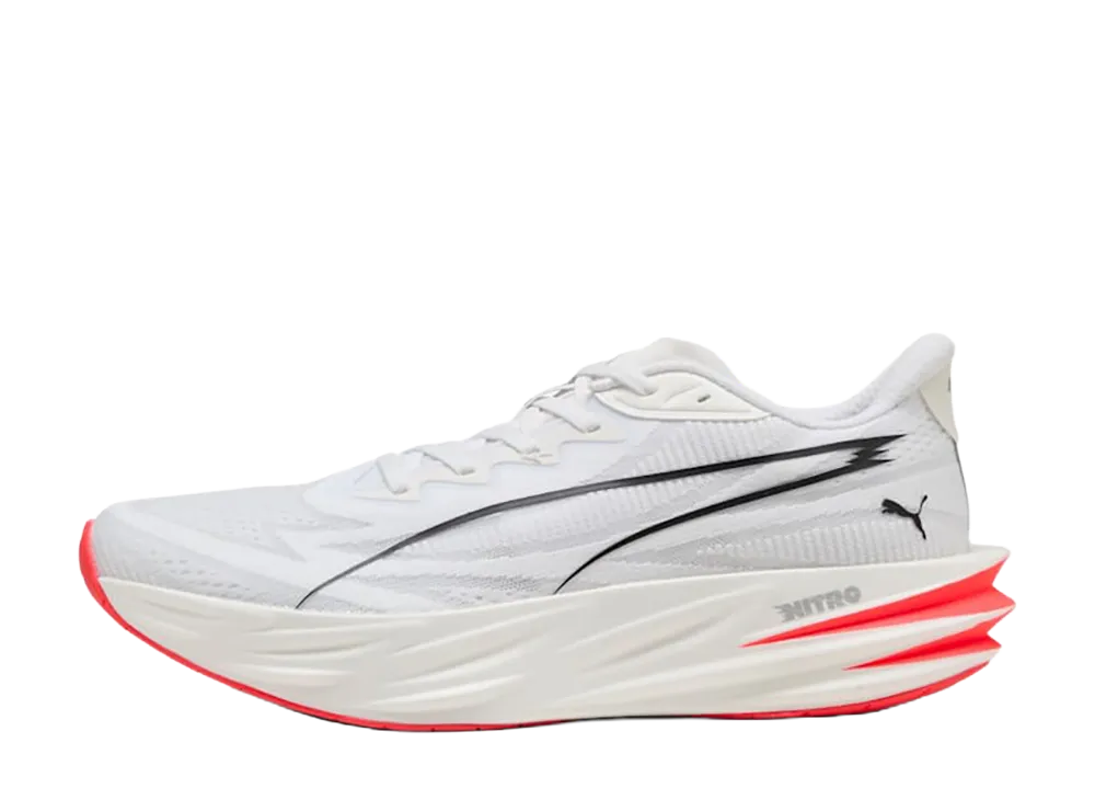 Puma Deviate Pure Nitro "PUMA White/Ultra Red/PUMA Silver"