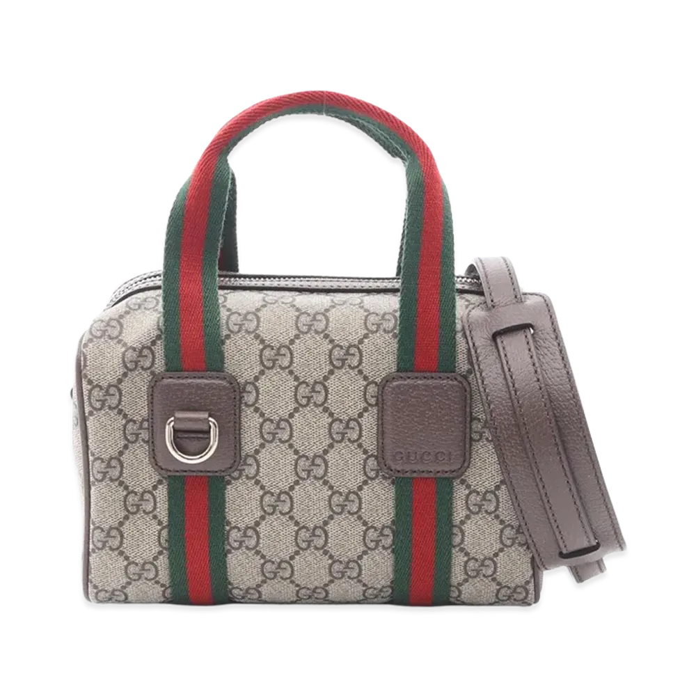 GUCCI Women's Ophidia Boston Bag "Beige"