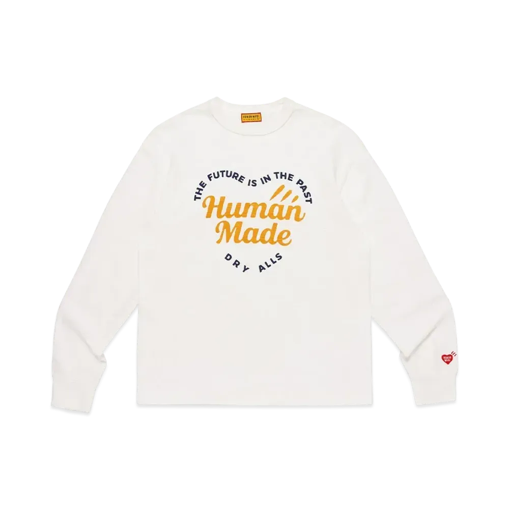 HUMAN MADE Graphic L/S T-Shirt "White"