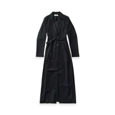 OUR LEGACY Women's Work Shop x Emporio Armani Completo Coat "Linee Di Mezzanotte Wool"