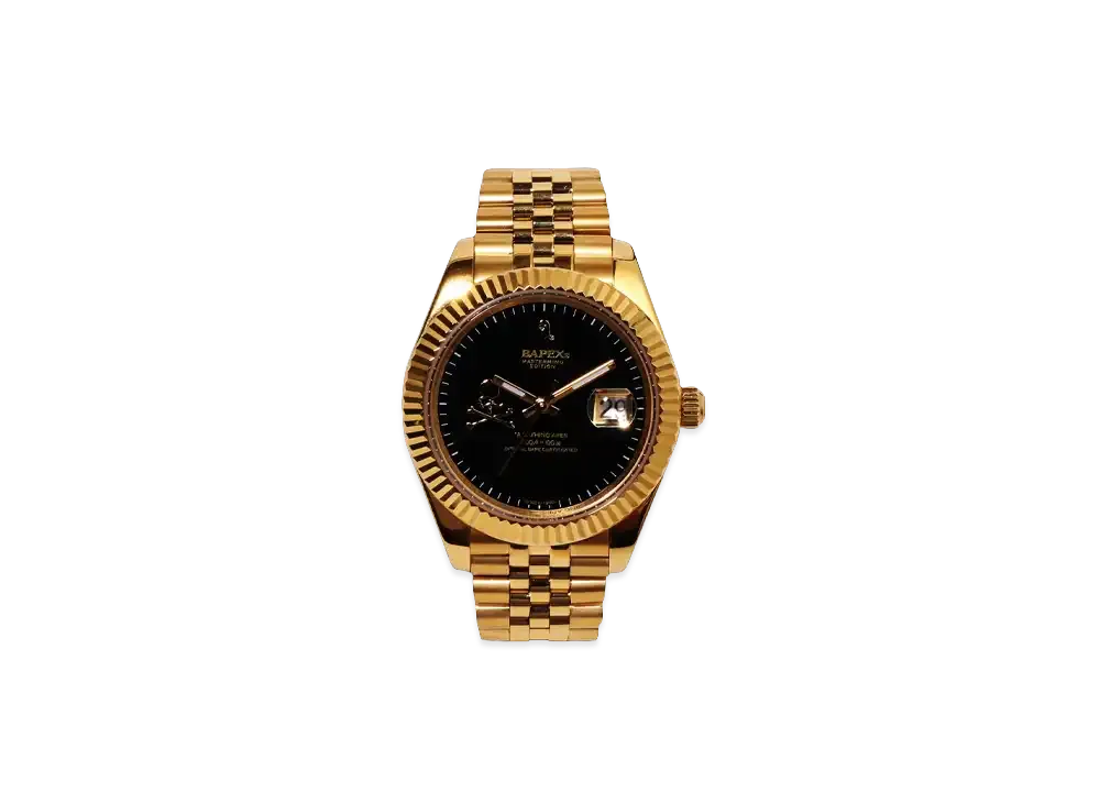 A BATHING APE x mastermind JAPAN Type 6 Bapex "Gold"