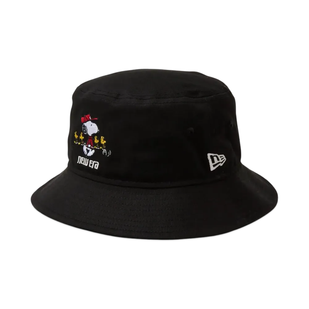 NEW ERA x PEANUTS Golf Bucket 01 "Black"