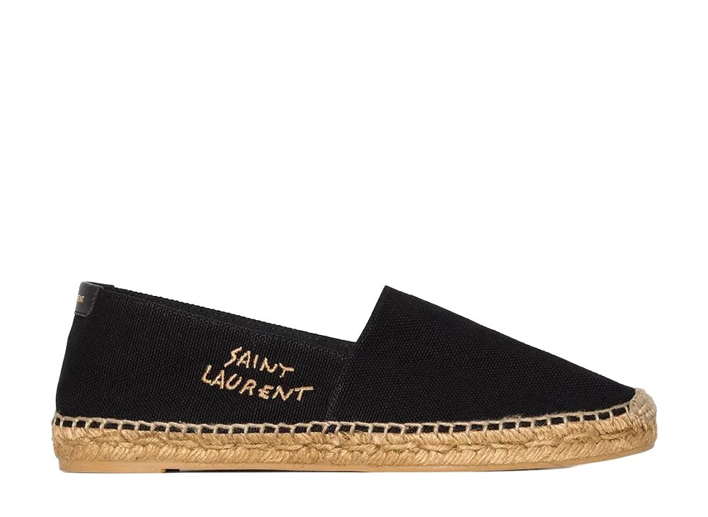 Saint Laurent Women's Flat Shoes "Black"