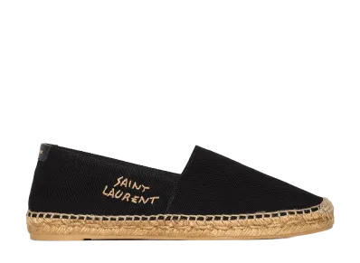 Saint Laurent Women's Flat Shoes "Black"