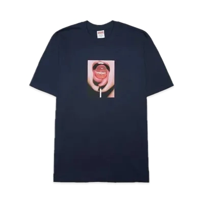 Supreme Lollipop Tee "Navy"