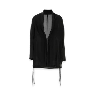 Yohji Yamamoto Silk Kimono "Black"