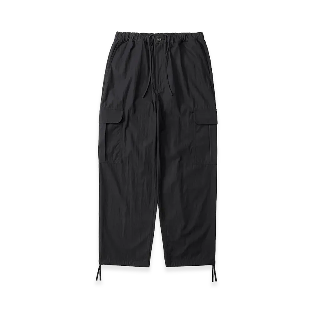 everyone Cotton Nylon Cargo Pants "Black"