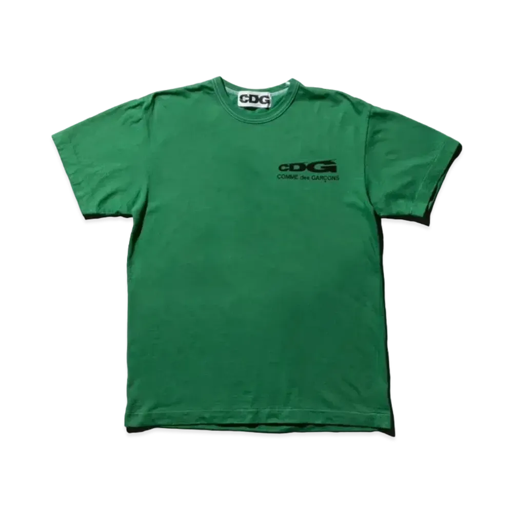CDG Overdyed Logo T-Shirt "Green"