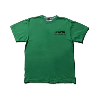 CDG Overdyed Logo T-Shirt "Green"