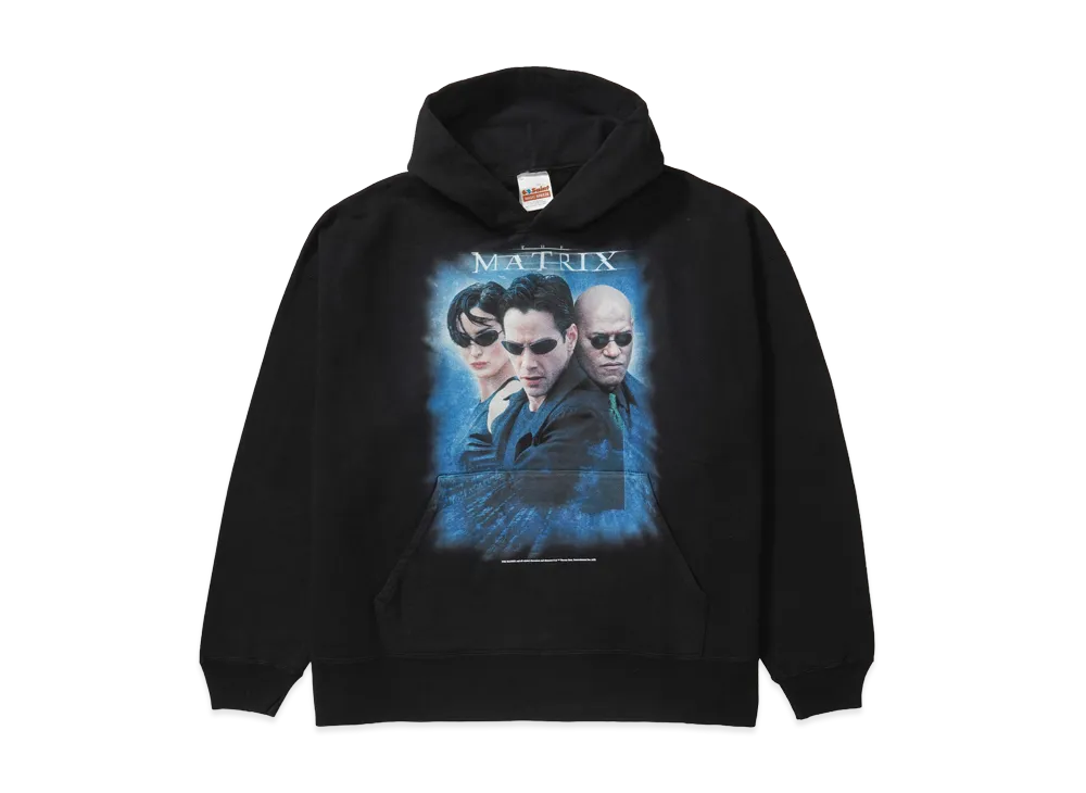 SAINT Mxxxxxx x The Matrix MTRX Hoodie The Matrix "Black"