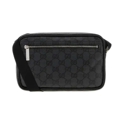 GUCCI GG Fabric Mini Essence Classic Crossbody Bag "Black"