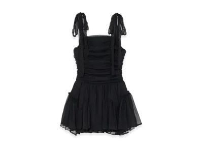 ANDMARY Women's Jury Chiffon Mini Dress "Black"