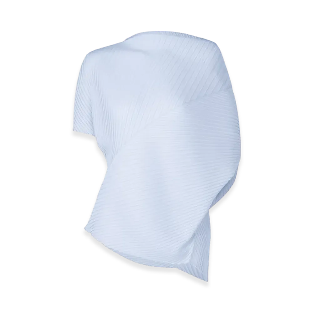 ISSEY MIYAKE Soft Fold Pleats "LightBlue"