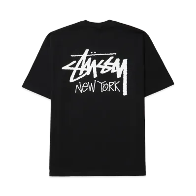 Stussy Stock New York Tee "Black"