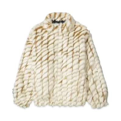 Supreme 2-Tone WINDSTOPPER Faux Fur Jacket "Tan"