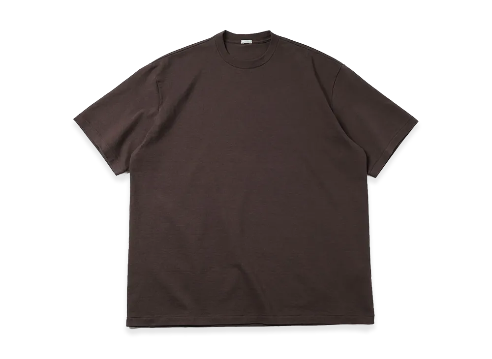 A.PRESSE Heavy Weight T-shirt "Brown"