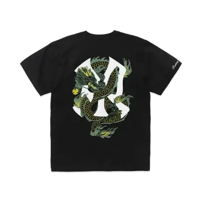 FR2 Dragon FR Logo Embroidery T-shirt Type 1 "Black"