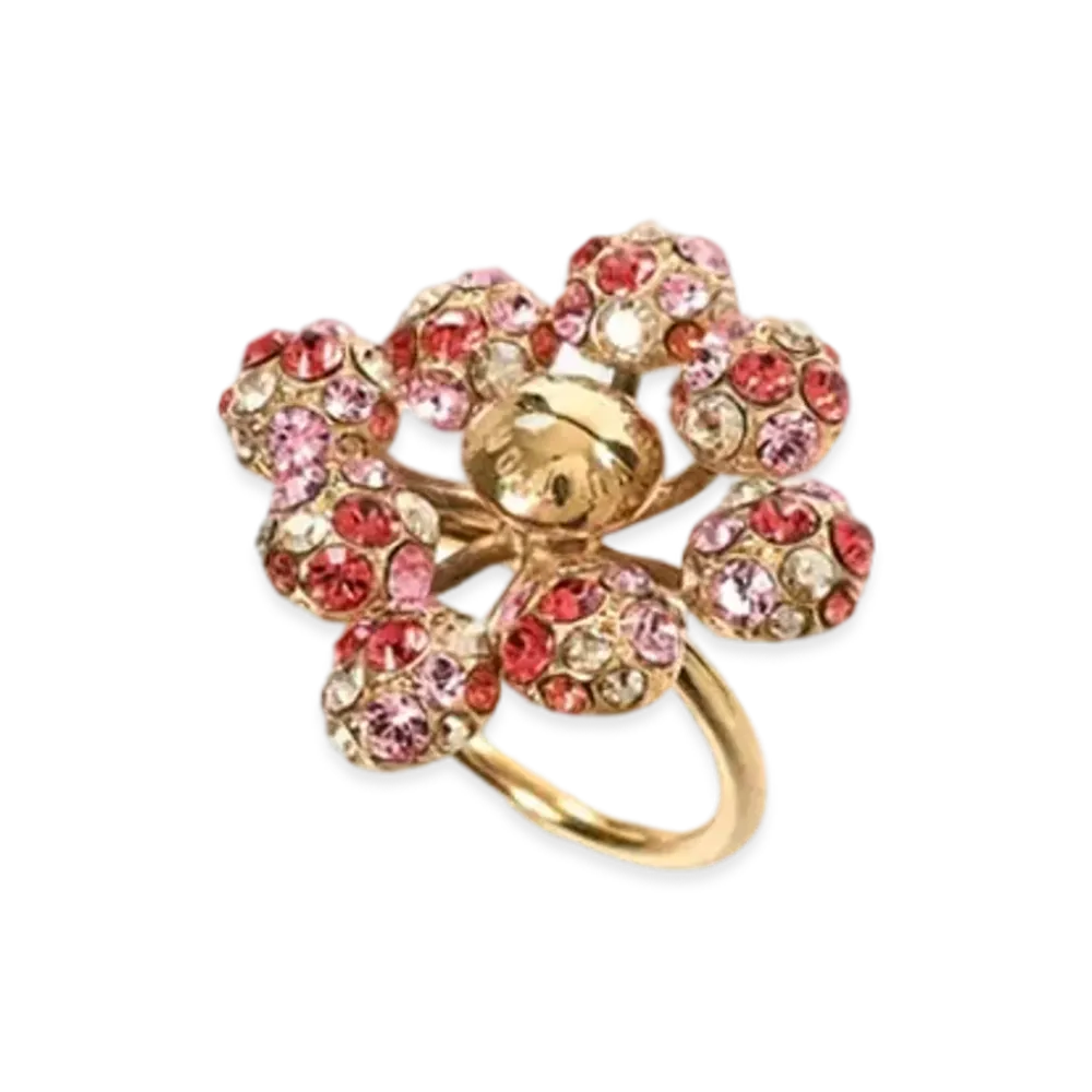 Louis Vuitton Milleune Nuit Ring "Gold/Pink"