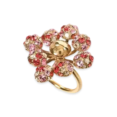 Louis Vuitton Milleune Nuit Ring "Gold/Pink"