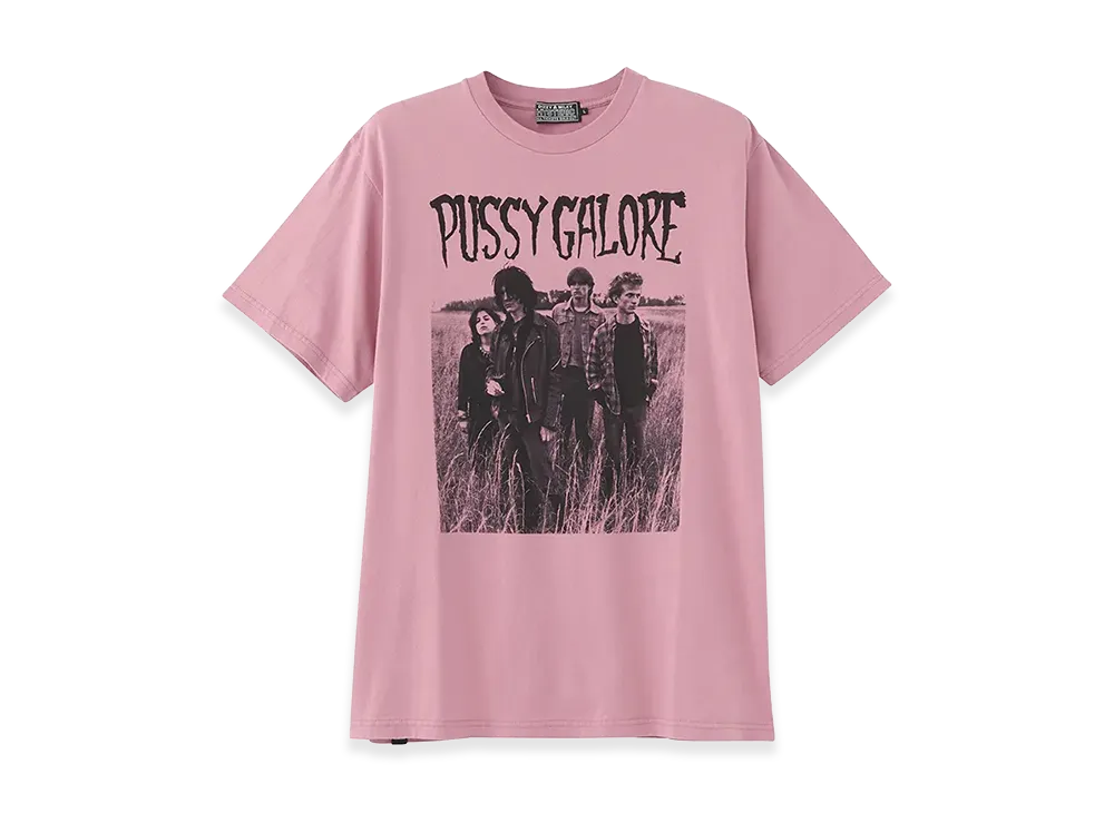 HYSTERIC GLAMOUR x Jon Spencer Pussy Galore T-Shirt "Pink"