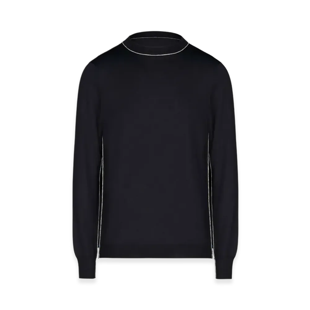 Maison Margiela Work In Progress Sweater "Navy"