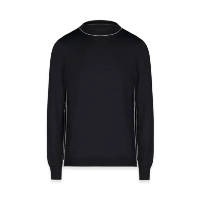 Maison Margiela Work In Progress Sweater "Navy"