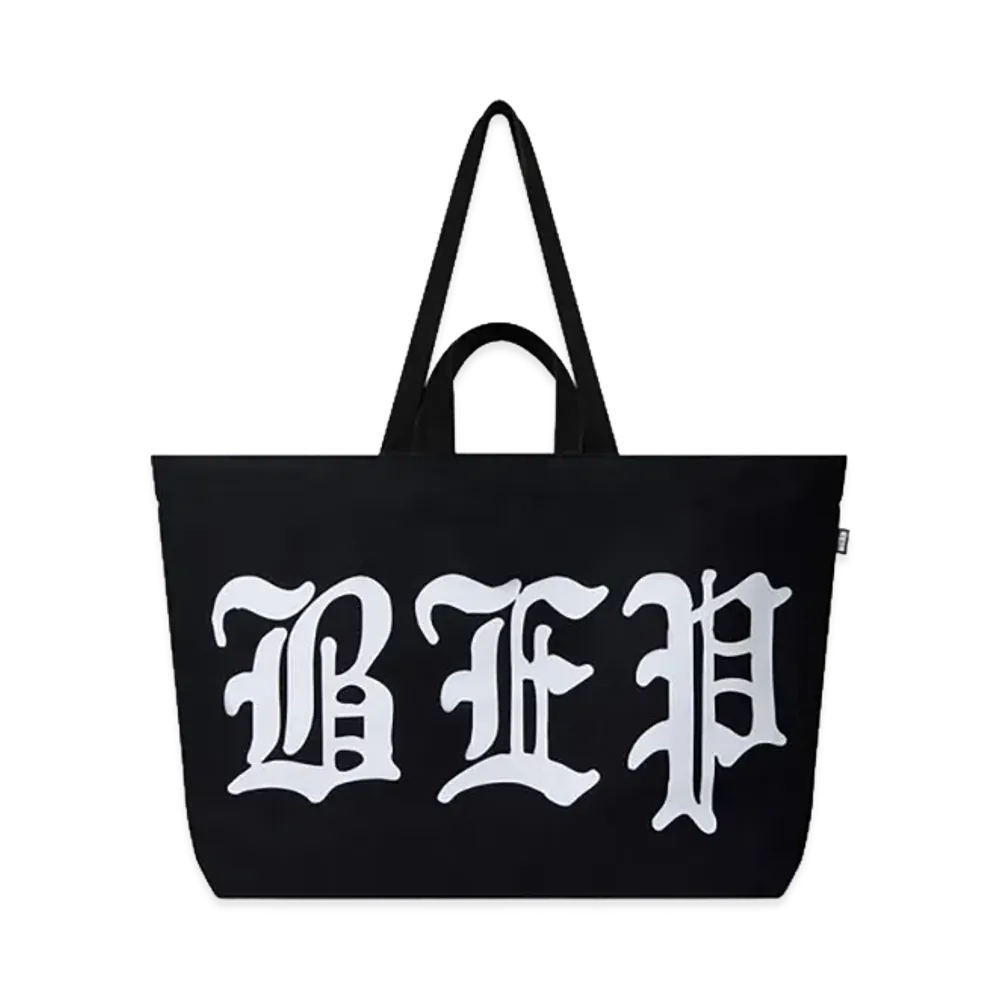 BlackEyePatch 3 Letter OE 2 Way Tote "Black"