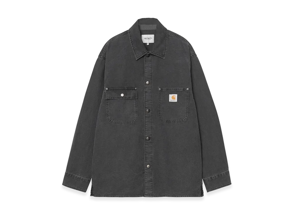 Carhartt WIP Parrish Shirt Jac "Obsidian(Stone Washed)"