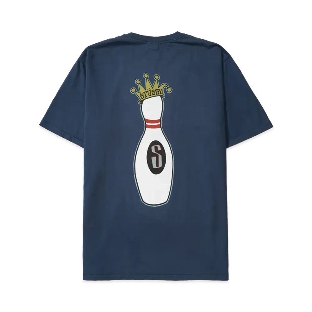 Stussy Kingpin Pigment Dyed Tee "Navy" 1905037
