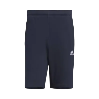 adidas Essentials Plus Loose Fit Three Stripes French Terry Shorts "Legend Ink"