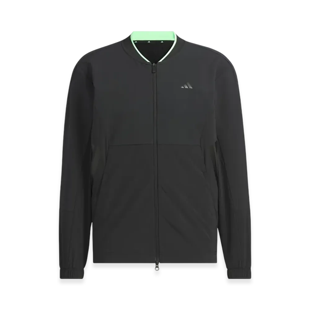 adidas Golf Windproof Full-Zip Jacket "Black"