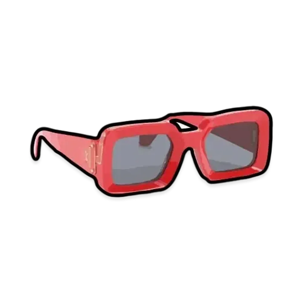 Louis Vuitton x NIGO ZILLIONAIRES SUNGLASSES "Red"