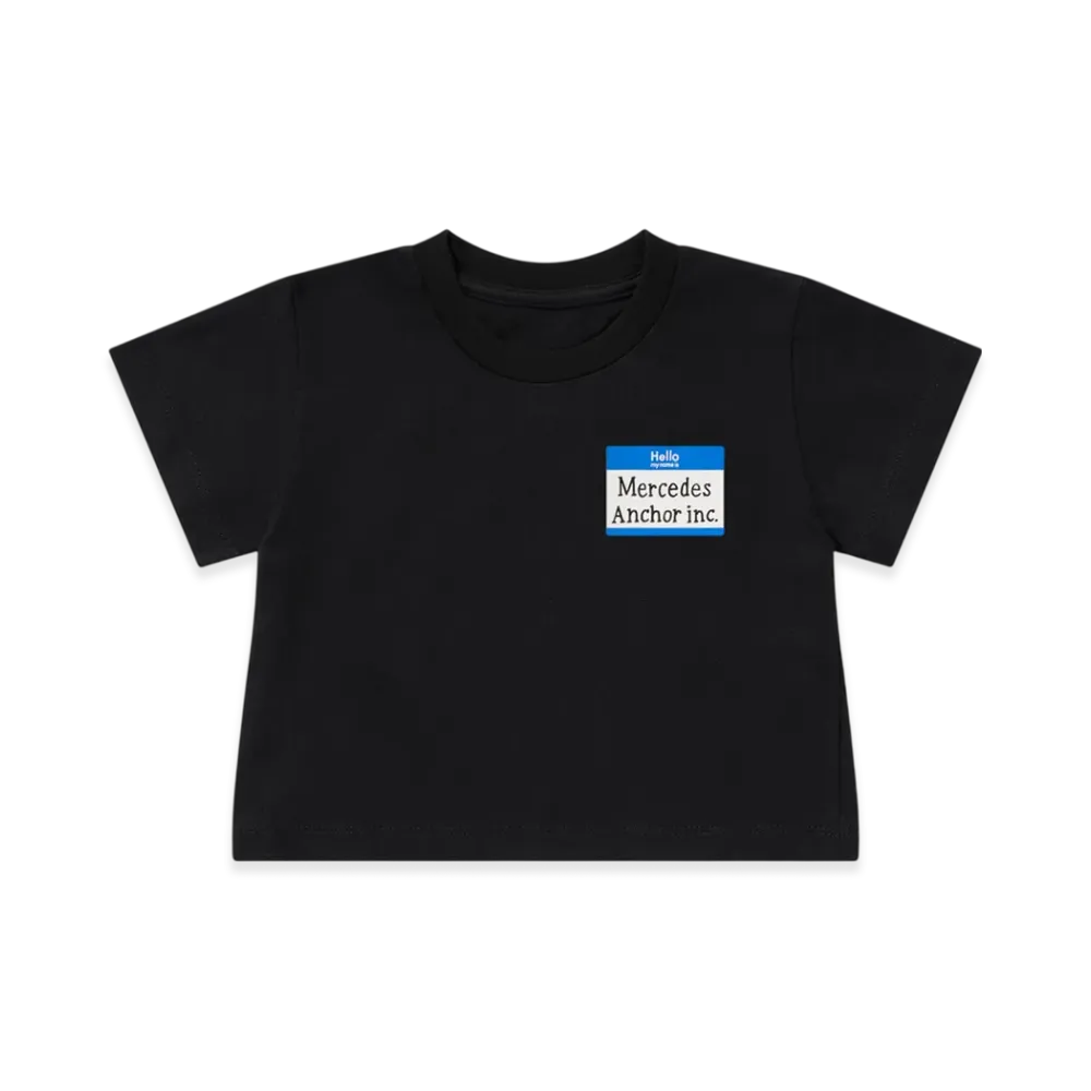 Mercedes Anchor inc. LABEL Kids Tee "Black"