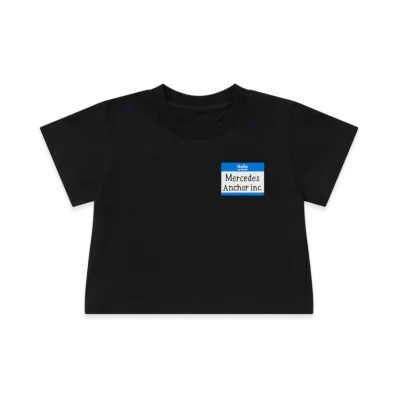 Mercedes Anchor inc. LABEL Kids Tee "Black"