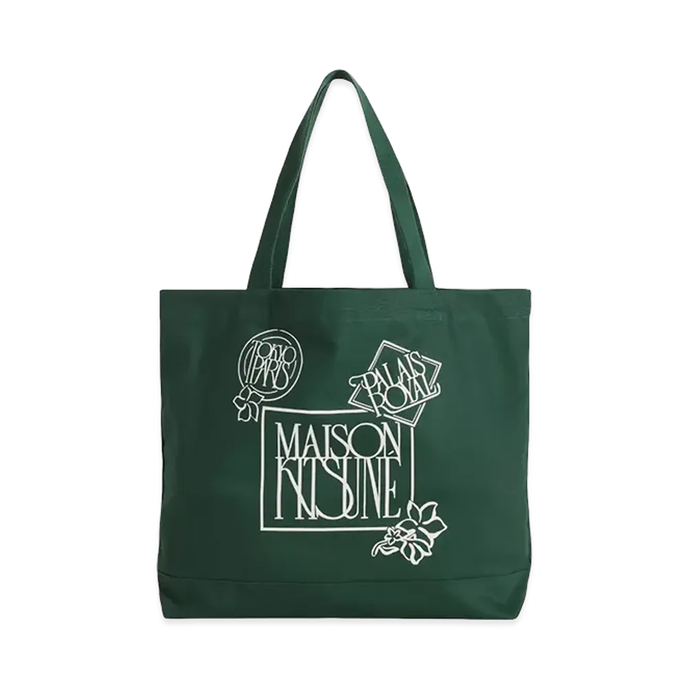 Maison Kitsune Bags "Bottle Green"