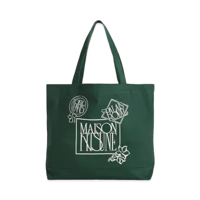 Maison Kitsune Bags "Bottle Green"