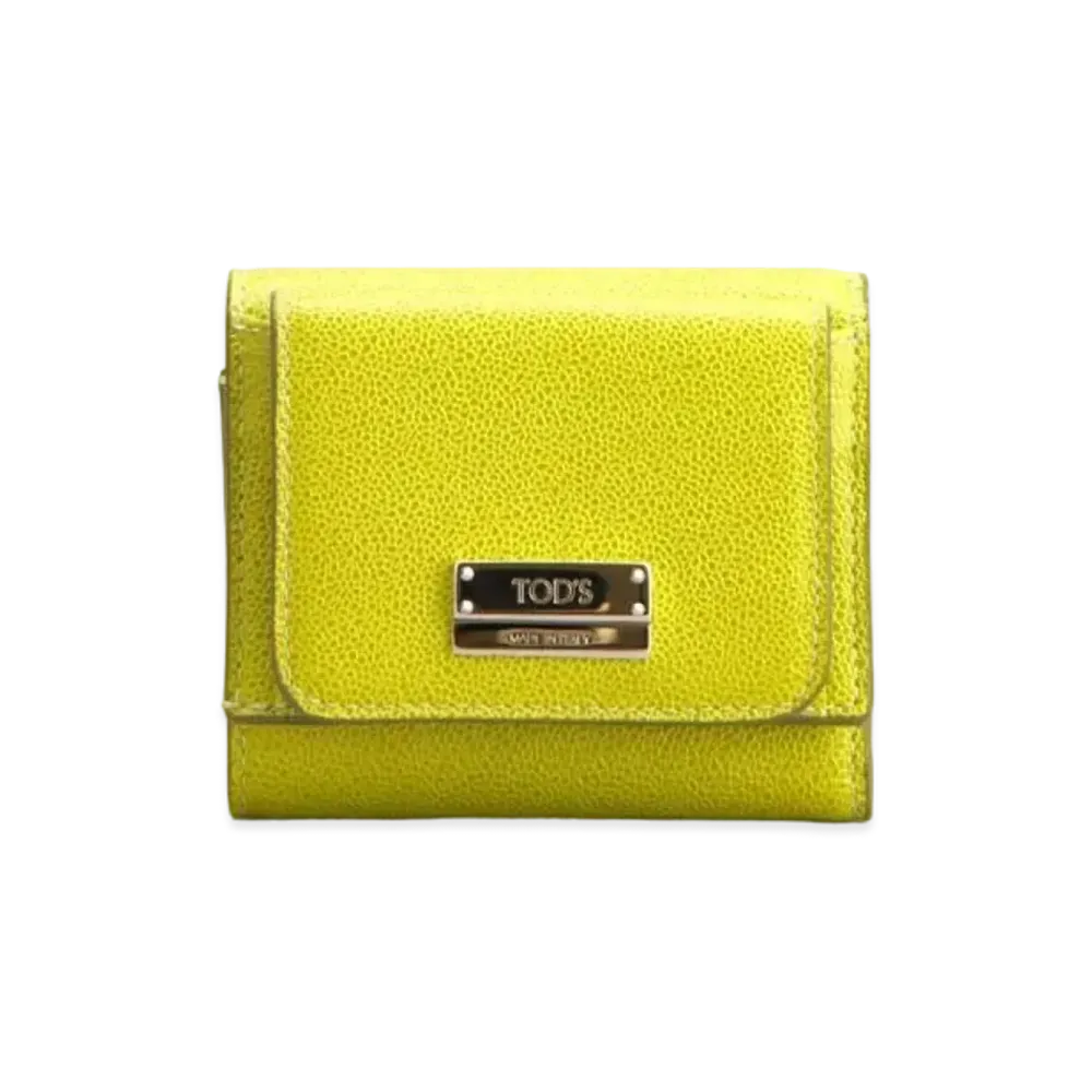 TOD'S Enb Tri Fold Micro "Green"
