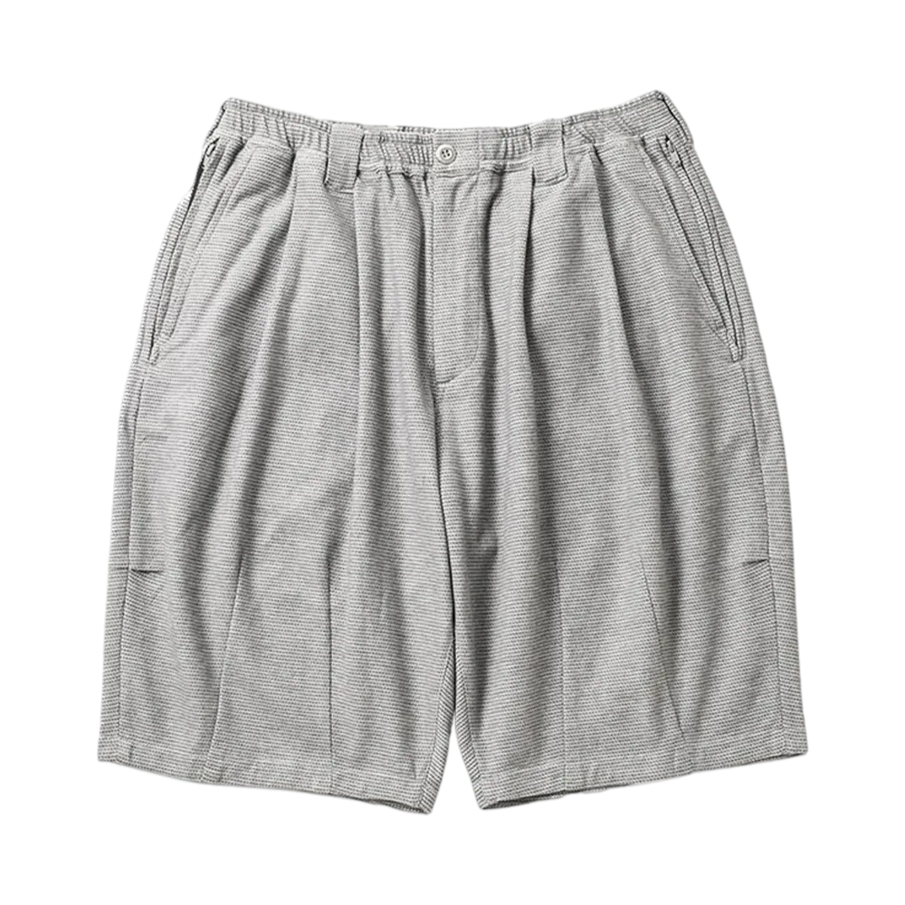 TIGHTBOOTH Honeycomb Border Big Shorts "Gray"