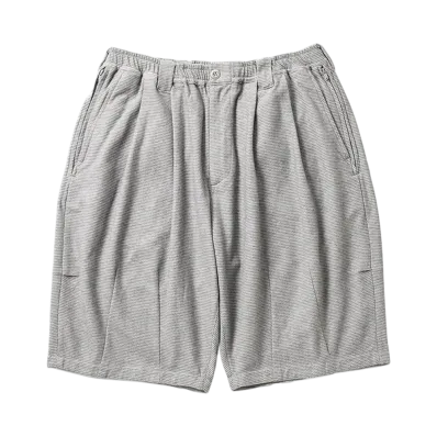 TIGHTBOOTH Honeycomb Border Big Shorts "Gray"