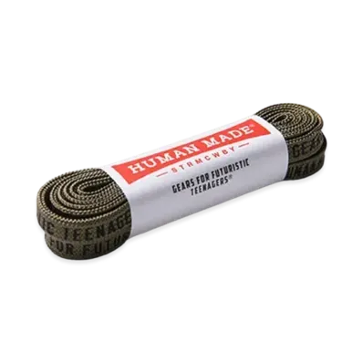 HUMAN MADE SHOELACE "Olive Drab"
