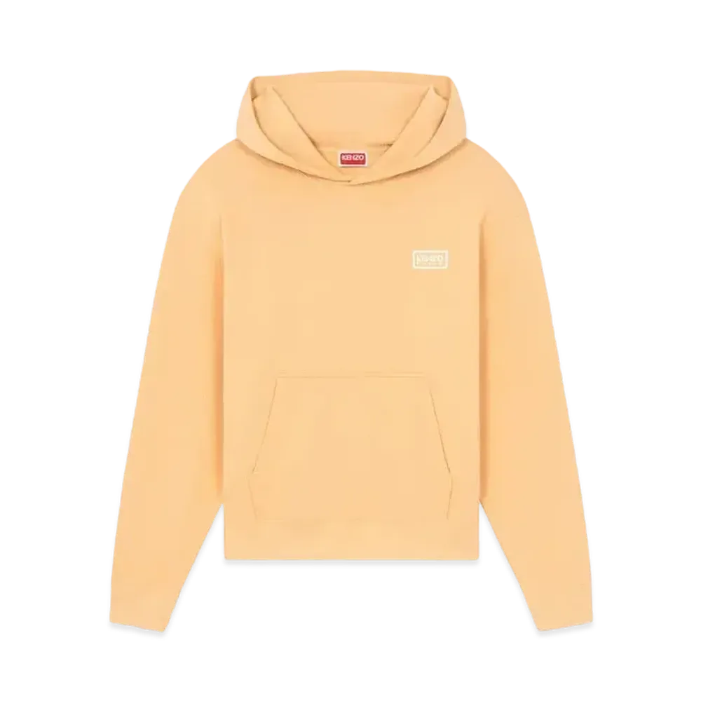 KENZO 'PARIS' Two-Tone Embroidery Hoodie "Camel"